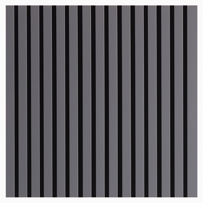 Panel Haus Colour Grey Acoustic Slat Wall Panel - 240cm x 32cm (2 pack)